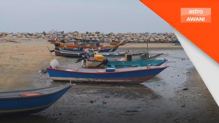 Nelayan merungut bot rosak, pendapatan terjejas berikutan cuaca panas