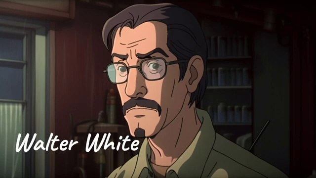 Breaking Bad created by Studio Ghibli - Midjourney Breaking Bad créé par Studio Ghibli - Midjourney