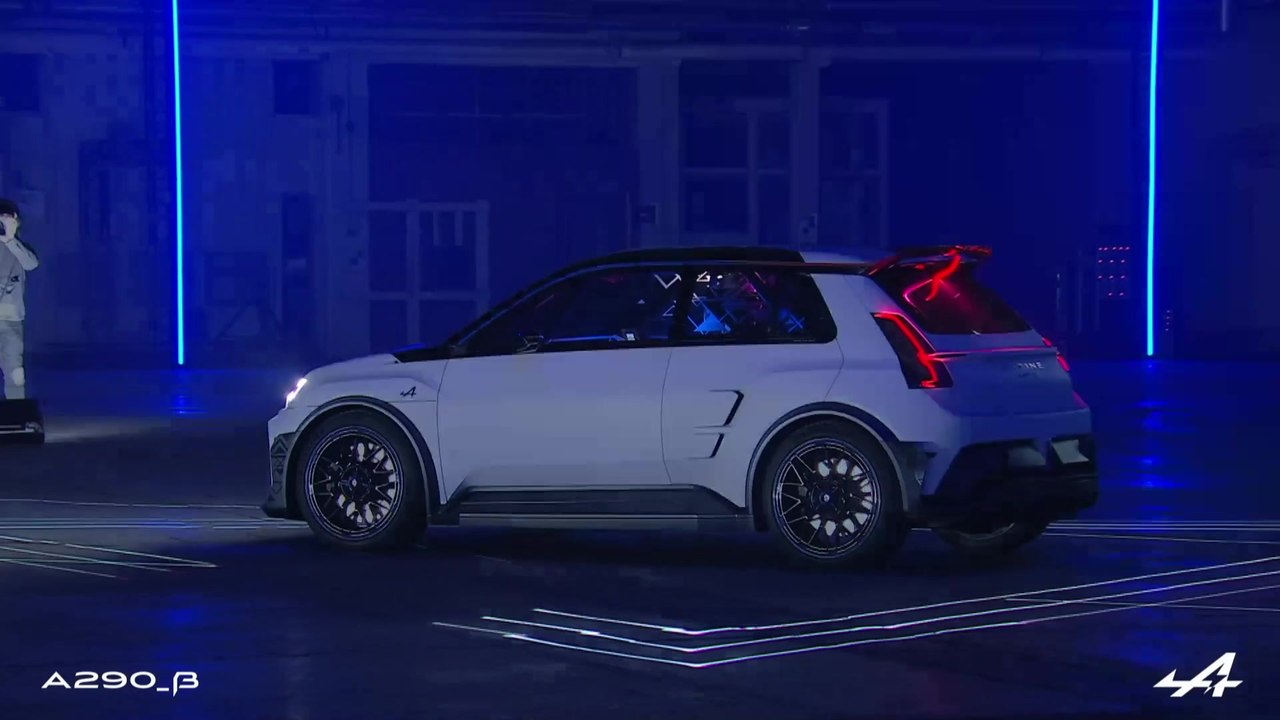 Alpine A290_β Show-car - Inspiriert von der Welt des Motorsports