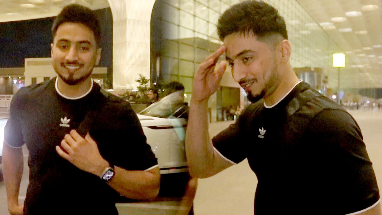 Mr. Faisu Aka Faisal Shaikh का एअरपोर्ट पर दिखा...