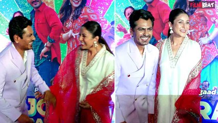 Shehnaaz Gill attended Nawazuddin Siddiqui's Jogira Sara Ra Ra Special Screening in Indian Outfit