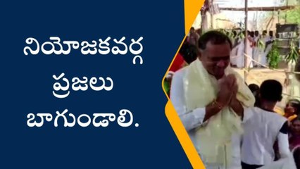 భూపాలపల్లి: గ్రామ దేవత విగ్రహ ప్రతిష్ట కార్యక్రమంలో పాల్గొన్న ఎమ్మేల్యే