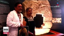 Pieza olmeca “Monstruo de la Tierra” ya está en México y se exhibe en Morelos