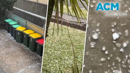 Hail storms hit Newcastle, Hunter region coast