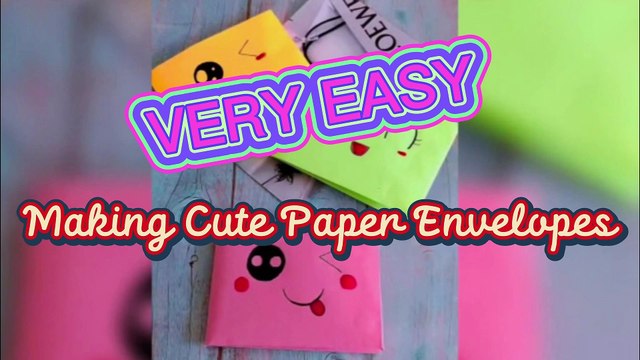 Craft Tutorial: Making Cute Paper Envelopes Is Very Easy