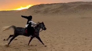Amazing Horse Dancing | Horse Riding Girls #reels