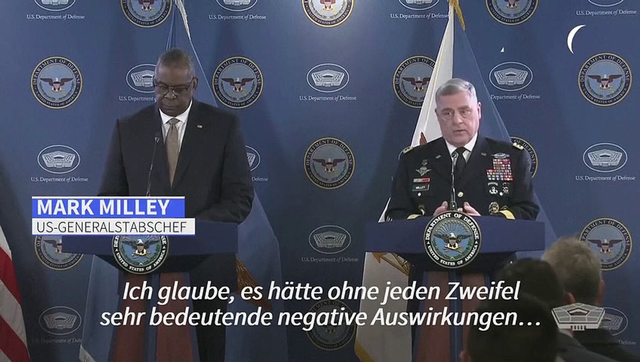 US-Generalstabschef: Zahlungsausfall hätte Folgen für nationale Sicherheit
