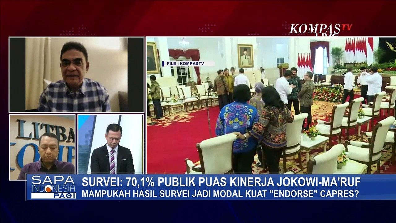 Survei Kepuasan Rakyat ke Jokowi 70 Persen, Apa Mampu Jadi Modal Besar Capres Endorsean Jokowi?