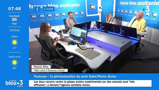 Le pont Saint-Pierre de Toulouse fermé aux voitures, ce n'est pas raisonnable pour les riverains