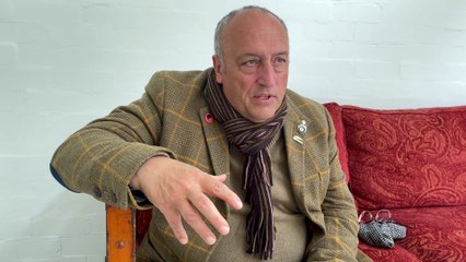 Artist Mario Minichiello in conversation with Jim Kellar