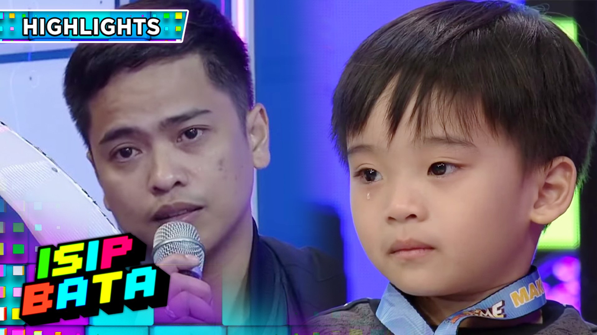 Argus cannot stop his tears after hearing his father's message | Isip Bata  - video Dailymotion