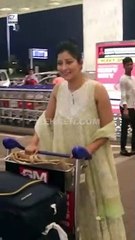 Niharica Raizada Snapped At Airport Departure