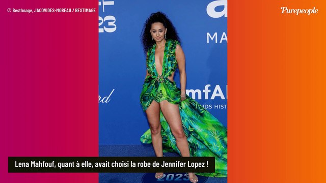 Gala de l'Amfar 2023 : Carine Roitfleld ultra-sexy poitrine apparente à 68 ans, devant la sublime Elsa Hosk seins nus