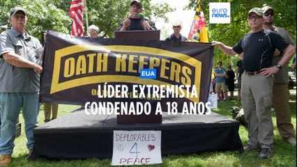 Líder de milícia extremista condenado a 18 anos de prisão