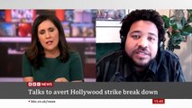 US TV shows to go off-air as Hollywood writers strike - BBC News
