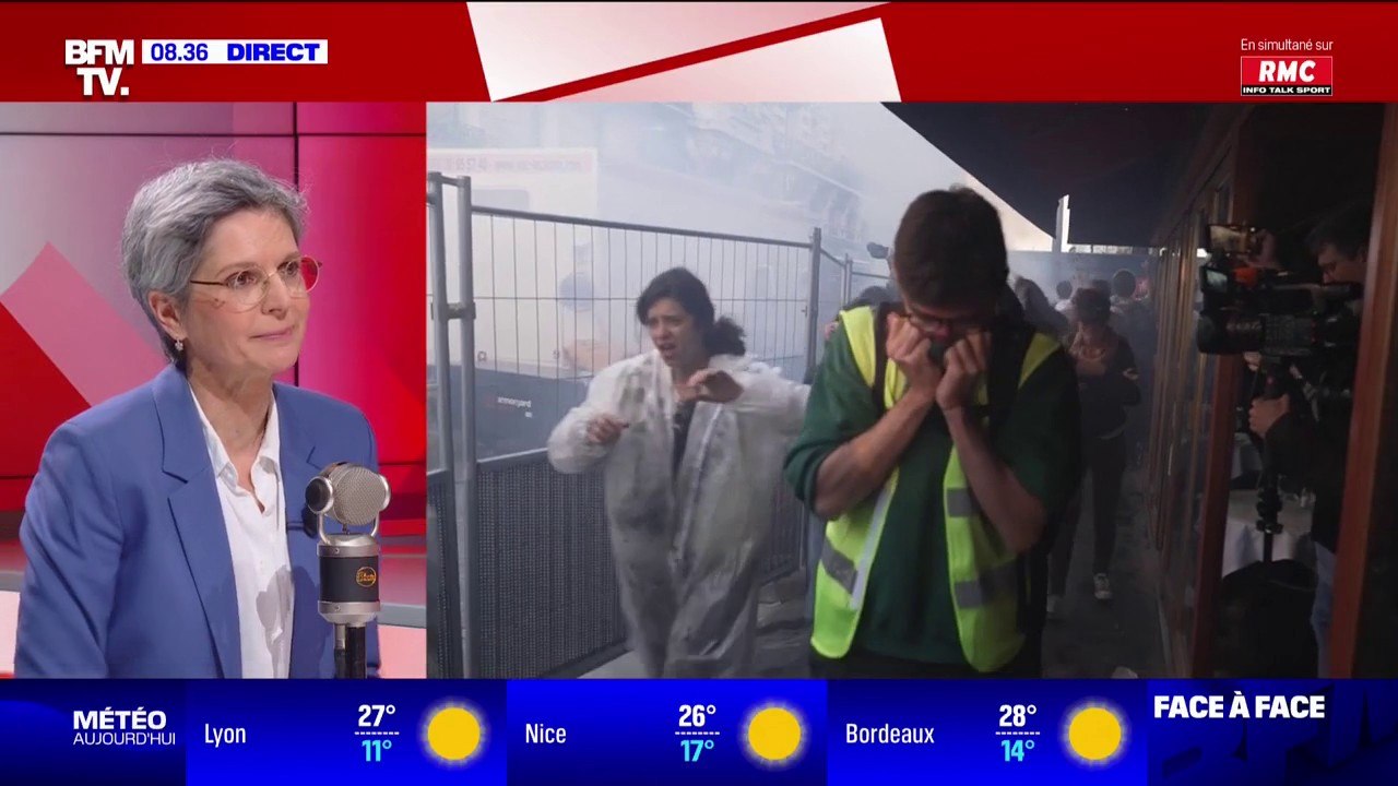 Activistes écologistes à l'assemblée générale de Total: "On aurait pu les laisser occuper et déplacer cette assemblée générale", affirme Sandrine Rousseau