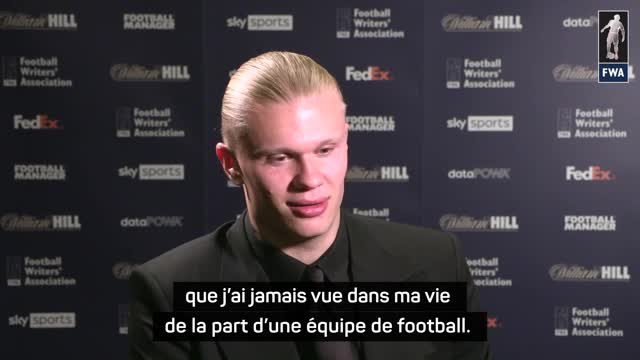 Manchester City - Haaland sur City-Real : “La meilleure première mi-temps que j’ai jamais vue”