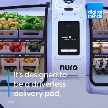 Driverless Delivery Pod #shorts #viral #shortsvideo #video #innovationhub