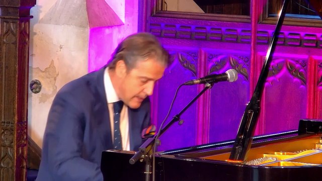 Harry the Piano performing live at Loxwood’s Jazz, Gin and Blues Festival