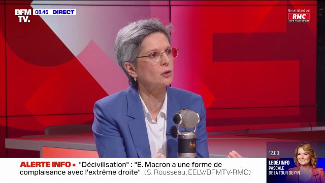 Sandrine Rousseau: Il n'y a aucune complaisance avec la violence physique vis-à-vis des élus