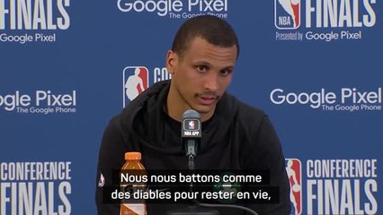 Celtics - Mazzulla : "Nous nous battons comme des diables pour rester en vie"