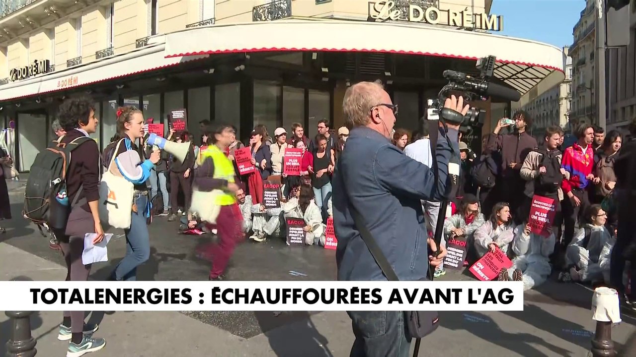 TotalEnergies : échauffourées avant l’assemblée générale