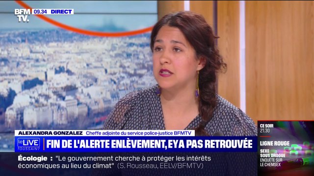 Enlèvement d'Eya: l'alerte a été levée, la petite fille n'a pas été retrouvée