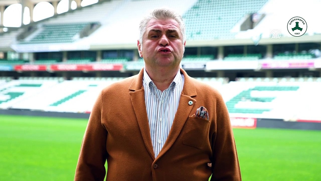 Giresunspor Kulübü Başkanı Yamak, taraftarları Trabzonspor maçına davet etti