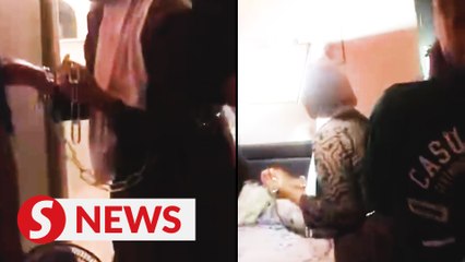 Domestic helper found chained up in Kajang flat