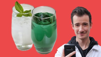 Quelle est la vraie couleur du sirop de menthe ?