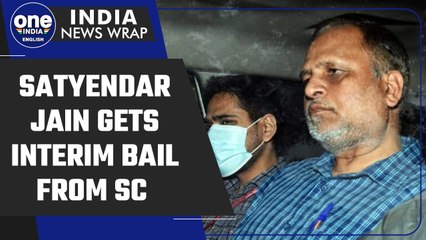 Video herunterladen: Satyendar Jain money laundering case: He gets interim bail from SC on medical grounds Oneindia News