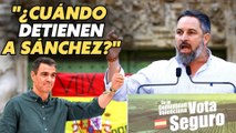 El vídeo más salvaje de Abascal denunciando las malas artes de Sánchez: “¡Jeta, caradura!”