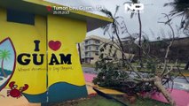 Il tifone Mawar lascia Guam e si dirige verso Filippine e Taiwan
