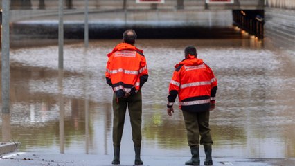 Intensas lluvias en Castellón