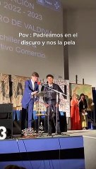 Discurso de final de ano torna-se viral. Estes 2 alunos são os 'culpados'