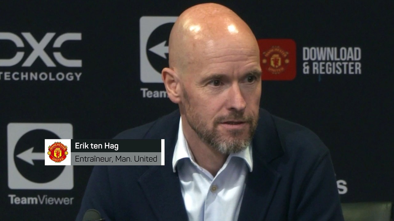 Ten Hag : "Heureux d'être dans les quatre premiers"
