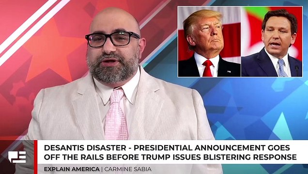 DeSantis Disaster - Presidential Announcement Goes Off The Rails - Trump Issues Blistering Response
