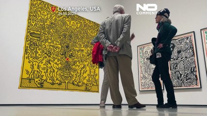 Plus de 100 œuvres de Keith Haring à Los Angeles