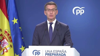 Feijóo coge el guante del adelanto electoral: "Pido desde ya una mayoría clara, incontestable y contundente"