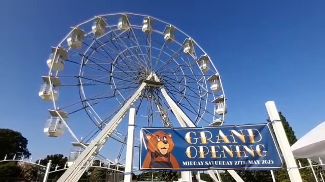 Wicksteed Park Garden Wheel Kettering video Dailymotion