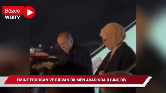 Emine Erdoğan ile Rıdvan Dilmen arasında ilginç diyalog