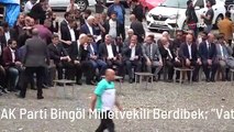 AK Parti Bingöl Milletvekili Berdibek: 