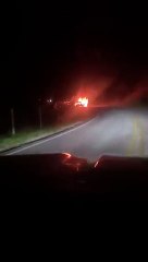 Batida seguida de incêndio mata uma pessoa e fere quatro na MGC-120