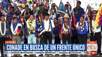 Conade busca conformar un frente único de oposición