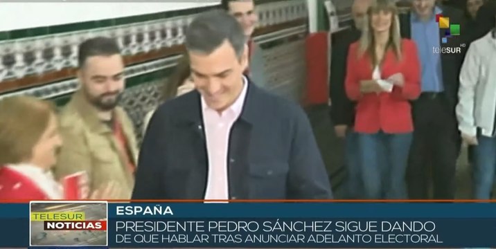 Presidente Pedro Sánchez adelanta elecciones generales españolas para el 23 de julio