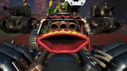 Tráiler de Warhammer 40,000: Speed Freeks, un "Mad Max multijugador" con orcos y destrucción
