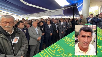 Kutlamalar sırasında öldürülen İYİ Partili toprağa verildi