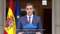 Pedro Sánchez anuncia legislativas antecipadas para 23 de Julho