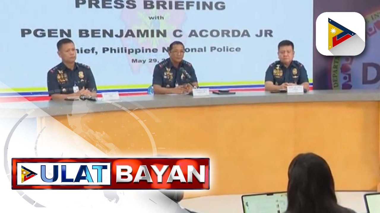 Antas ng krimen sa bansa, bumaba nang 7% mula Enero-Mayo 2023