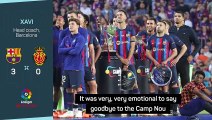 Xavi welcome to Messi sharing same Barca farewell as Busquets and Alba